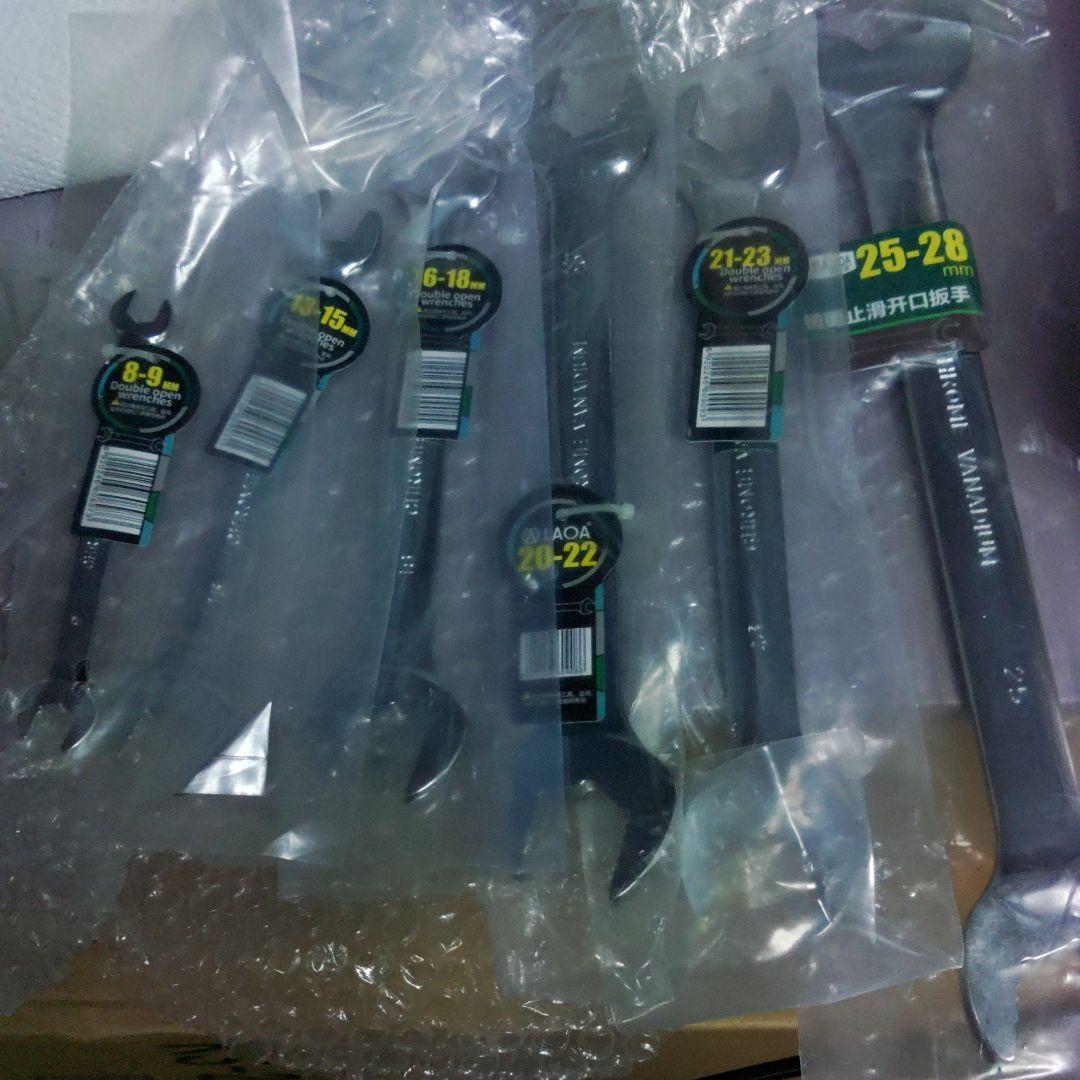 新品未使用 LAOA 両口スパナ 7本セット バラ売り不可能