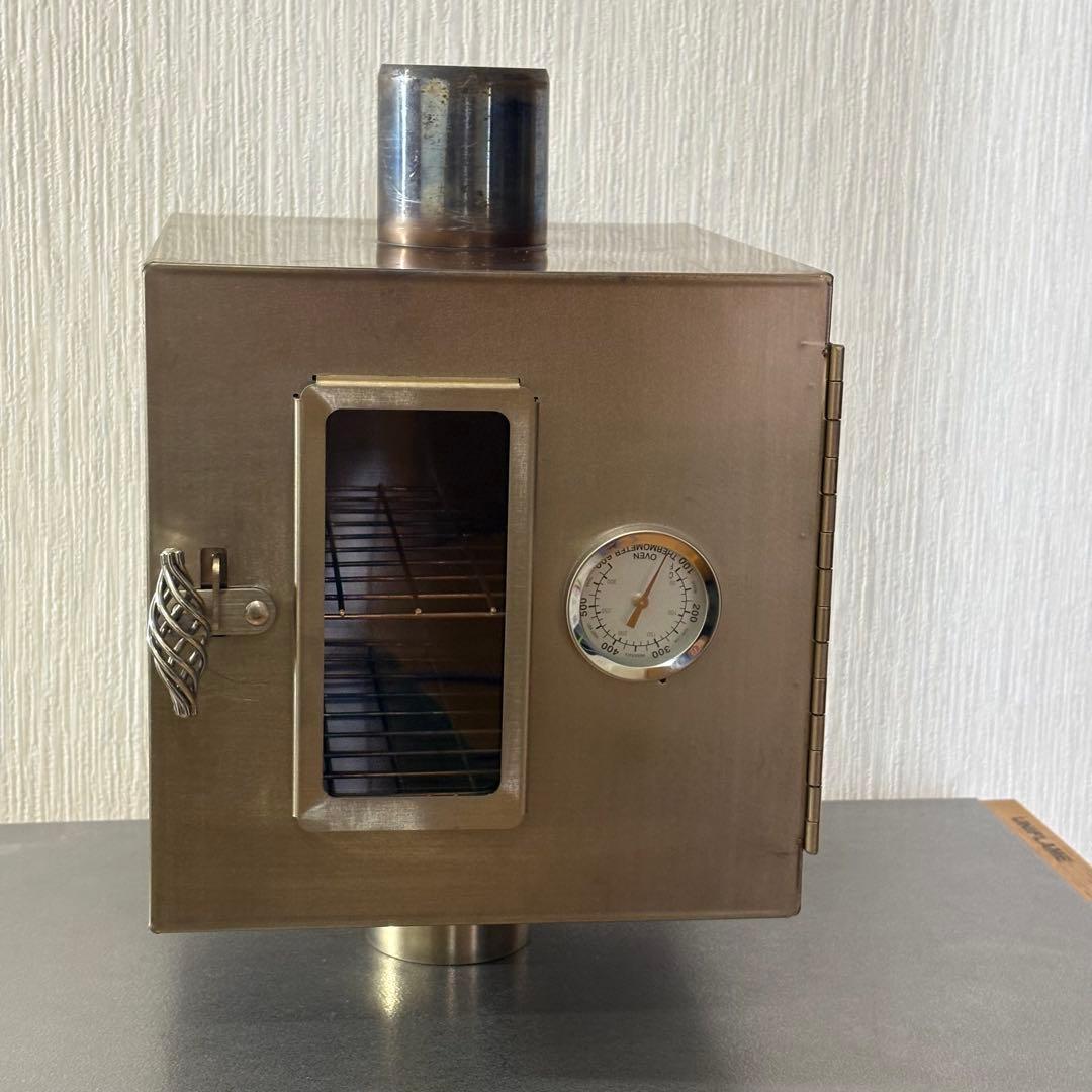 ウィンナーウェルMサイズ（63㎜）薪ストーブ専用パイプオーブン、三重煙突