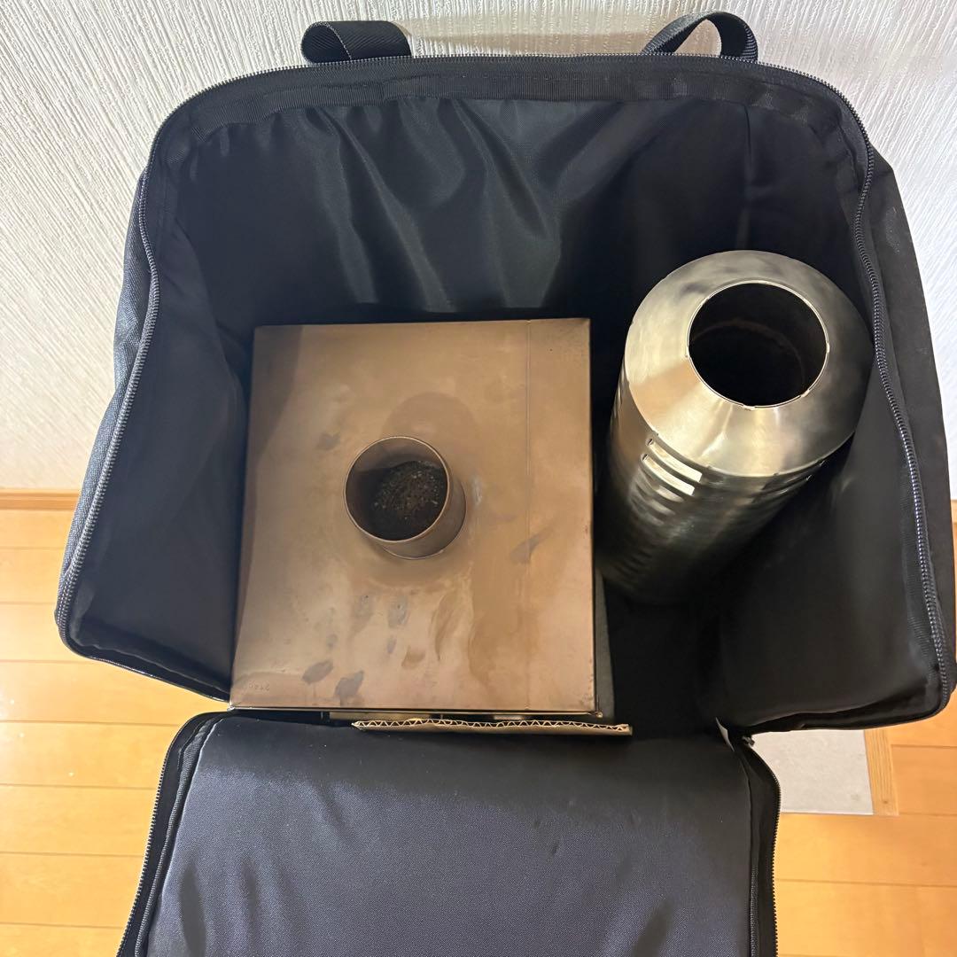 ウィンナーウェルMサイズ（63㎜）薪ストーブ専用パイプオーブン、三重煙突