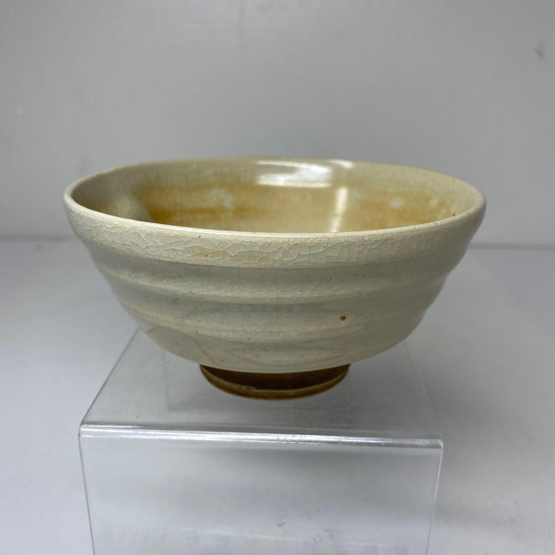 ☆茶3 時代　大山焼茶碗　口径12㎝ 東里7-0309①