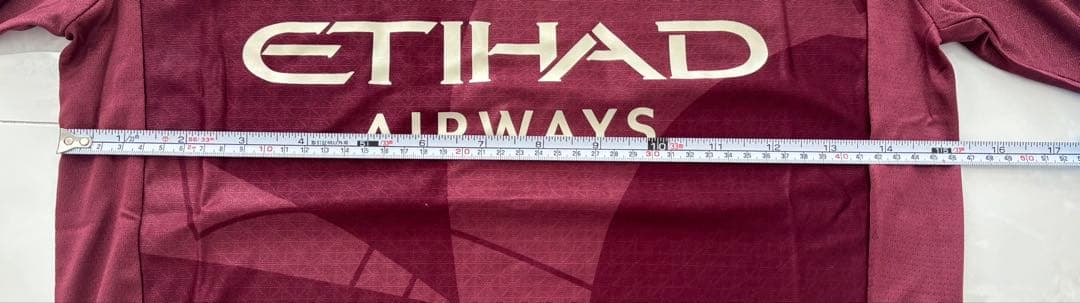 サッカー　マンチェスターシティ　ユニフォーム　長袖