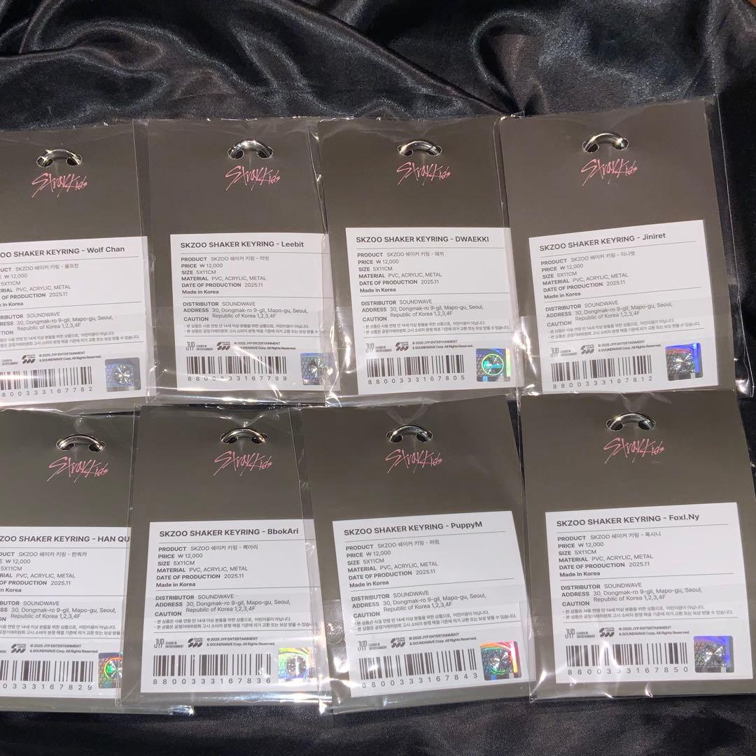 スキズ　DO IT SKZOO シェイカーキーリング　コンプリート