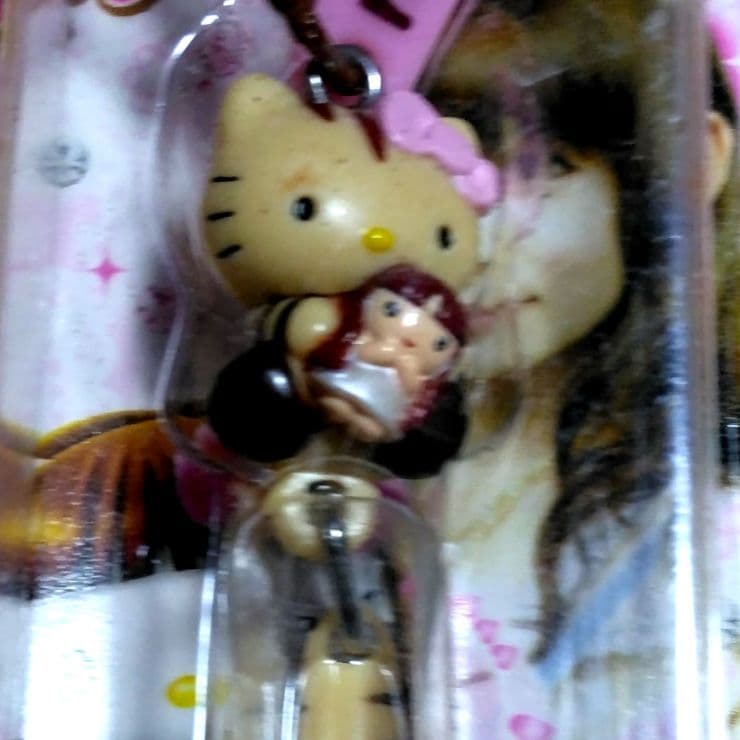 はろうきてぃ　しょこたん　ファスナーマスコット