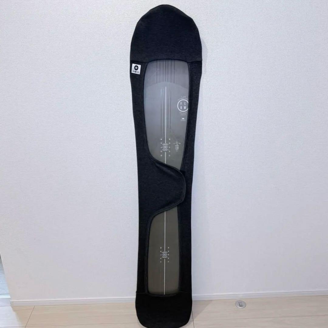 FLOW Enigma 162 ソールガード付き パウダー カービング