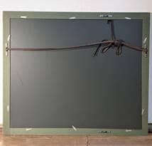 【真作】絵画　日本画6号　紅衣の佳人　美人画　上品な和装女性　W106