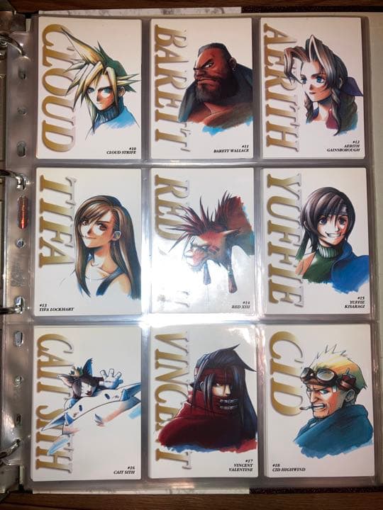 ファイナルファンタジー7 カードダスマスターズ コンプリートセット初版