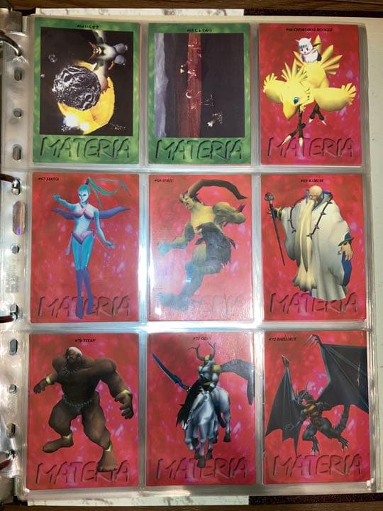 ファイナルファンタジー7 カードダスマスターズ コンプリートセット初版