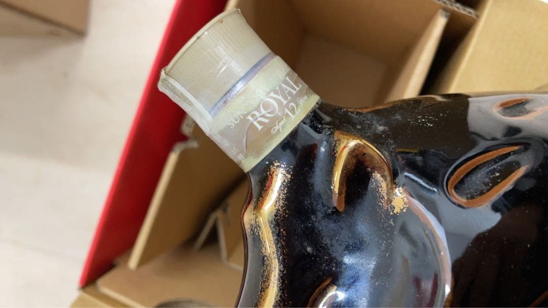 古酒未開栓サントリーウイスキー ローヤル 12年600ml 2007年（亥歲）