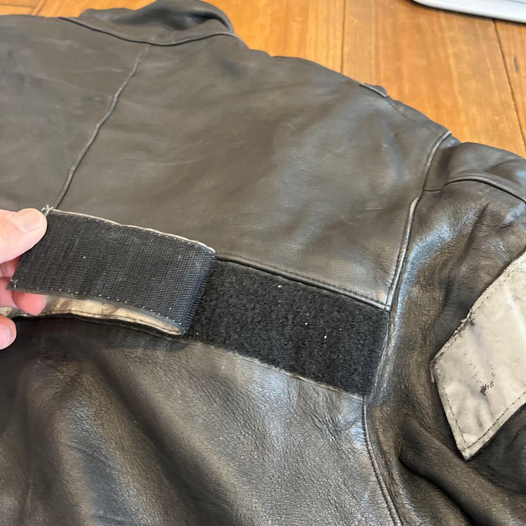 ヴィンテージ　ファイヤーマンレザージャケット