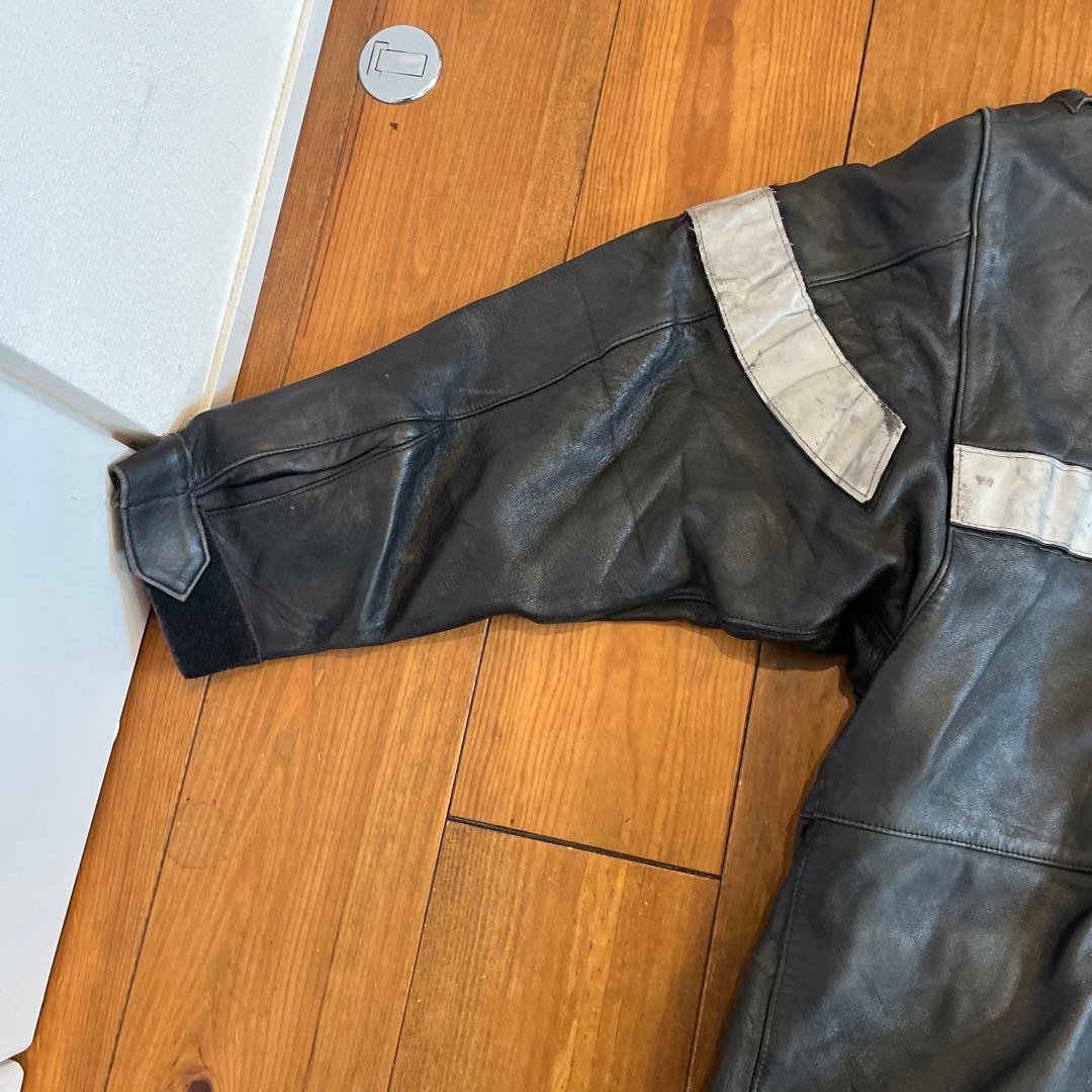 ヴィンテージ　ファイヤーマンレザージャケット