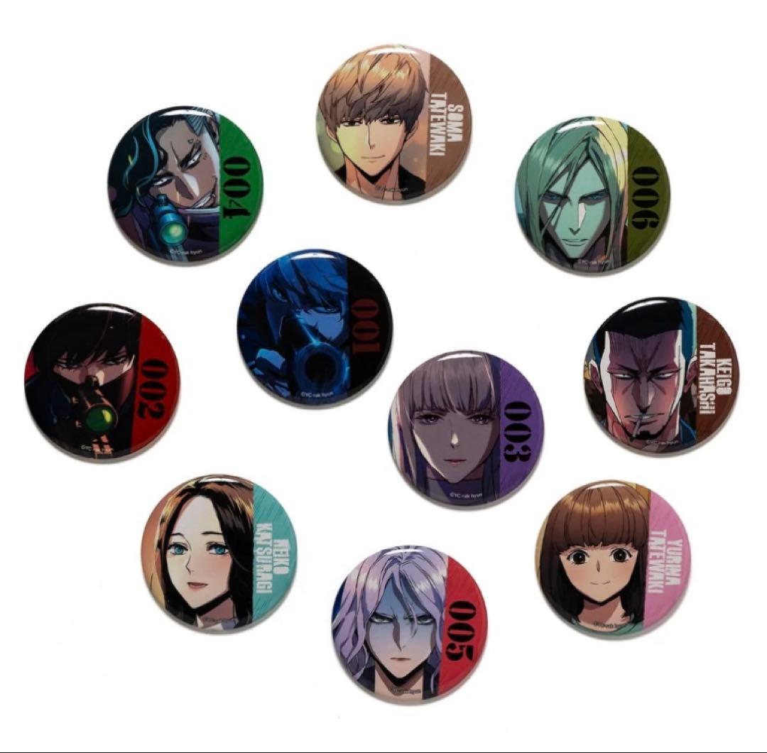 入学傭兵 缶バッジ 全10種 コンプリート