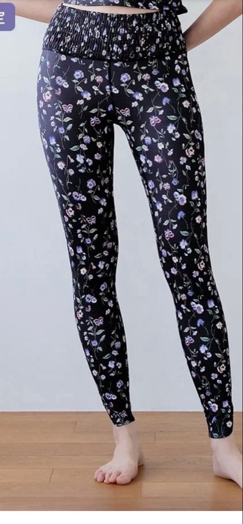 lavaヨガウェア パンジー下　Mサイズ