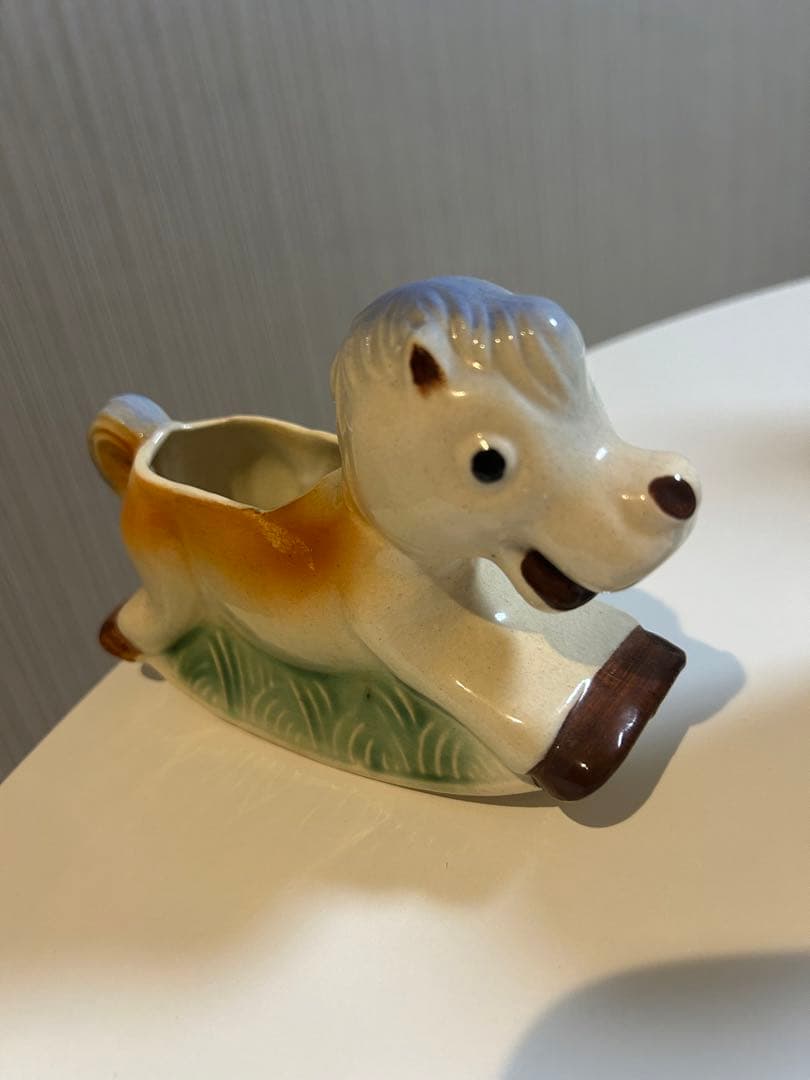 値下げしました！【超貴重　オキュパイドジャパン】ポニー　プランター