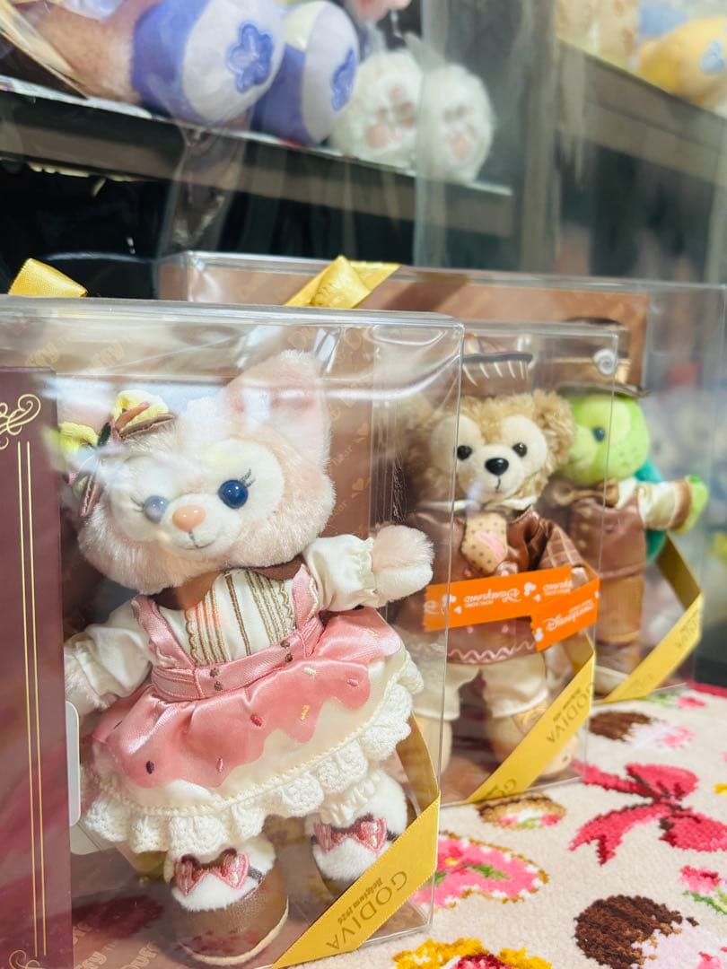 GODIVA×ダッフィー。リーナベル。オルメル。チョコレートなし