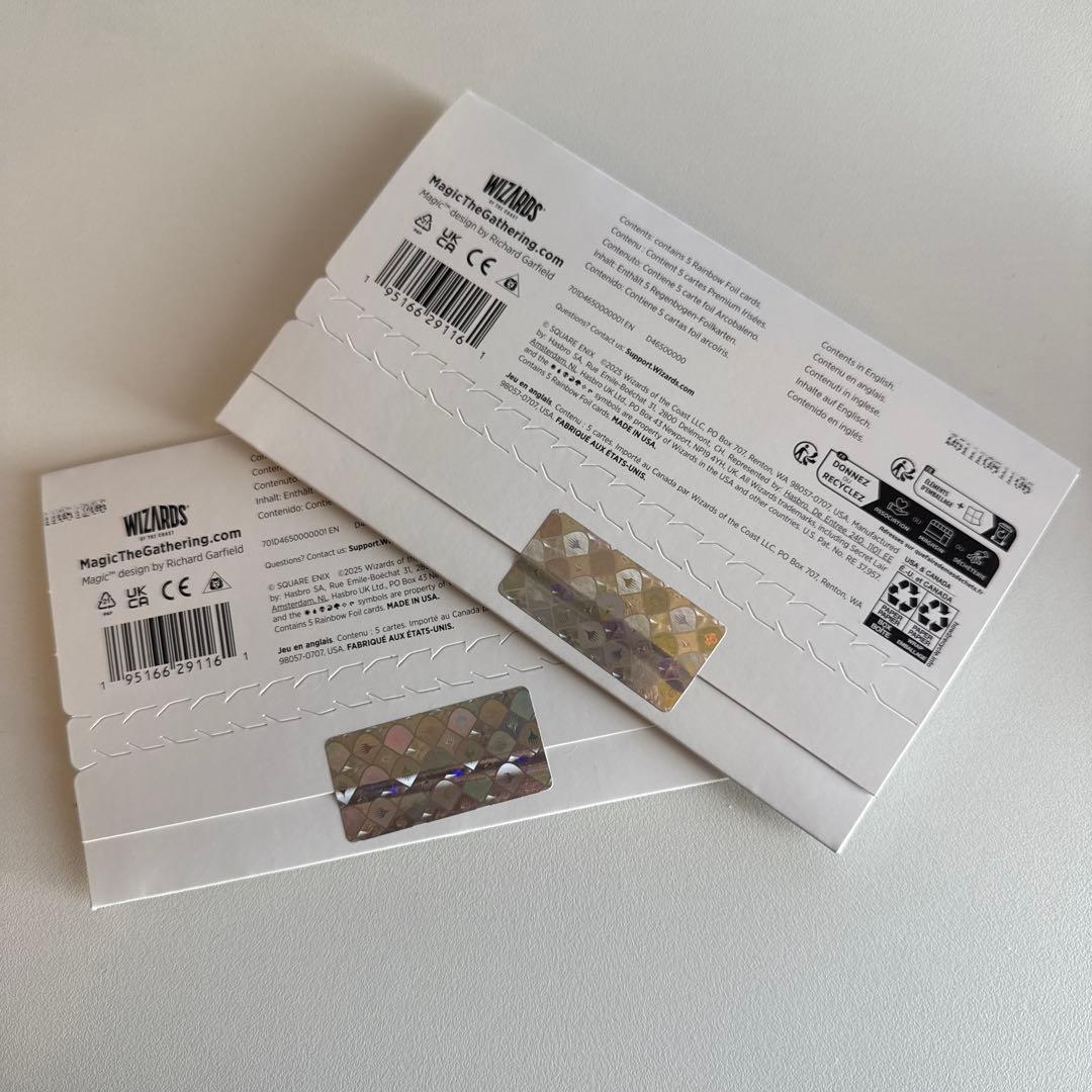 MTG Secret Lair FF Grimoire 英語版Foil 2個