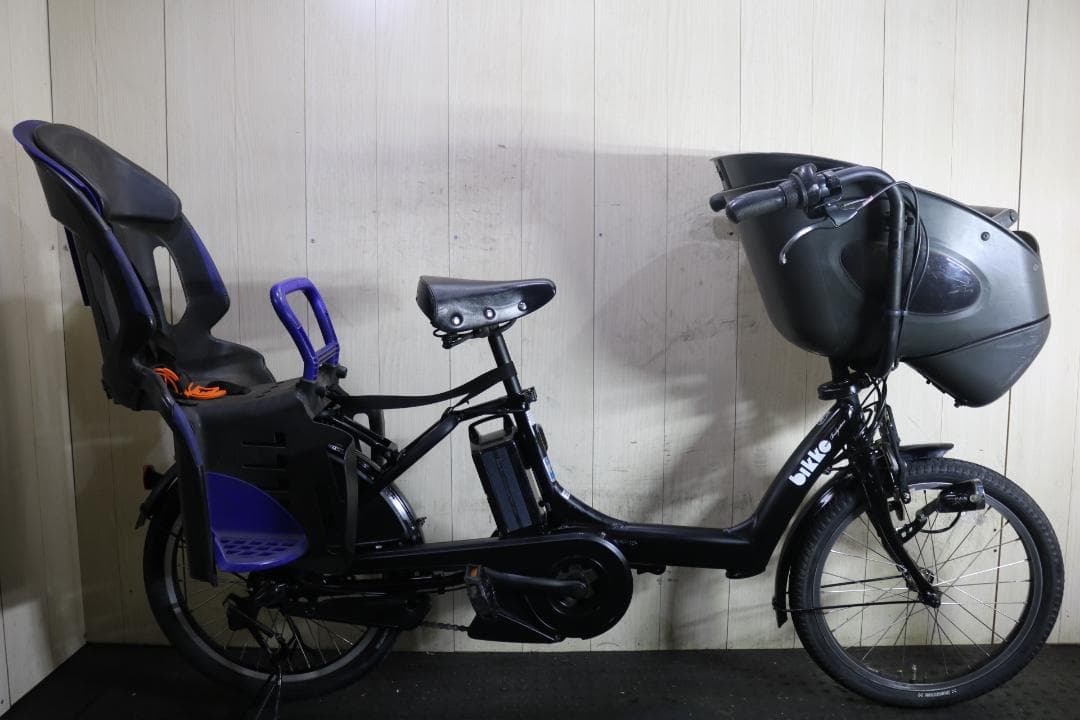 ブリヂストン bikke POLAR e BRCC49 20型 8.7AH 黒