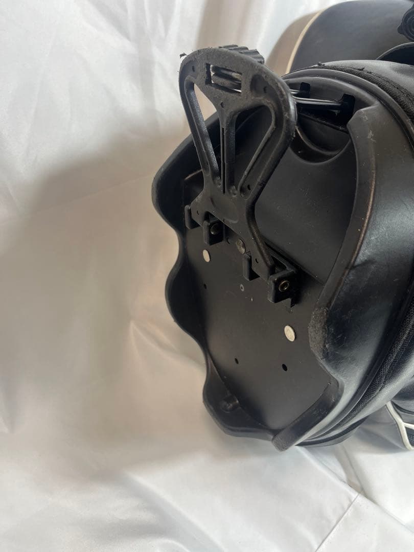 PEARLY GATES キャディバッグ ブラック/ホワイト