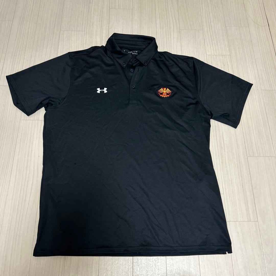 たー。 帝京大学ラグビー部黒ポロシャツ&長ズボン