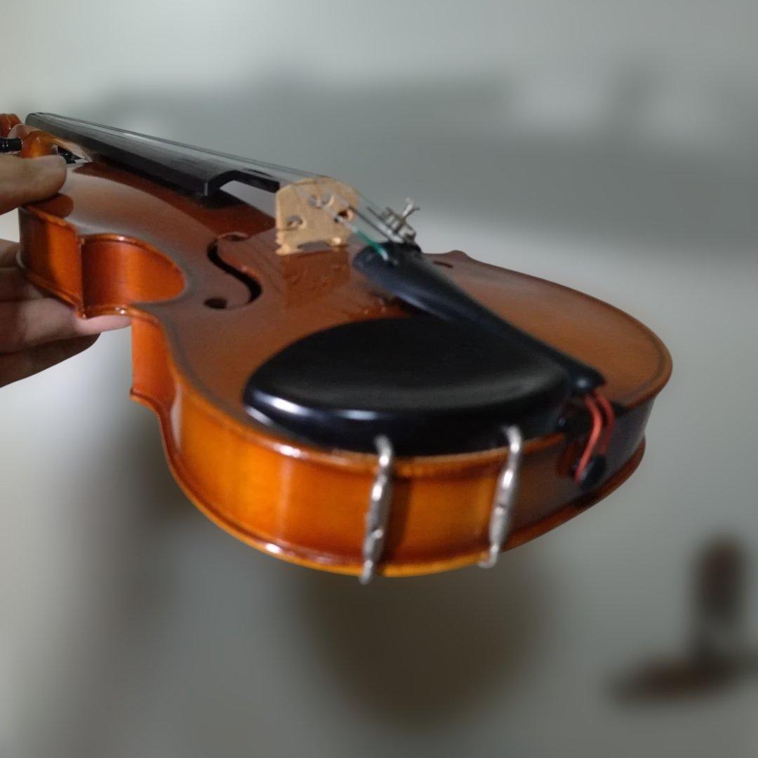 ♥7才前後の子供用♥スズキバイオリ1/4♥弓ケ―ス松脂付