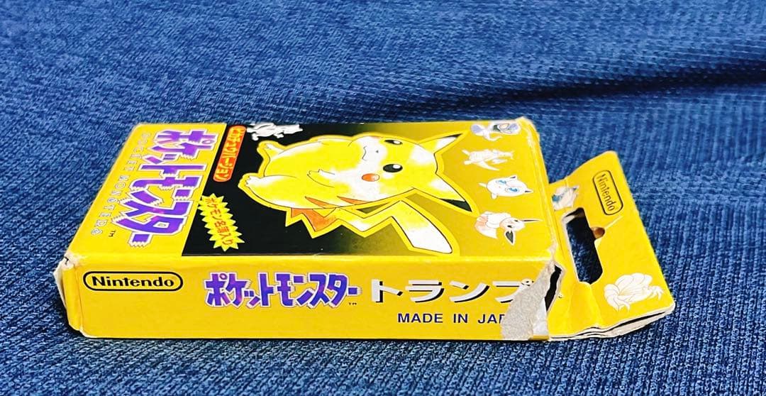 K*K様 ポケモン ポケットモンスター トランプ イエロー 黄色 初代 ピカチュ