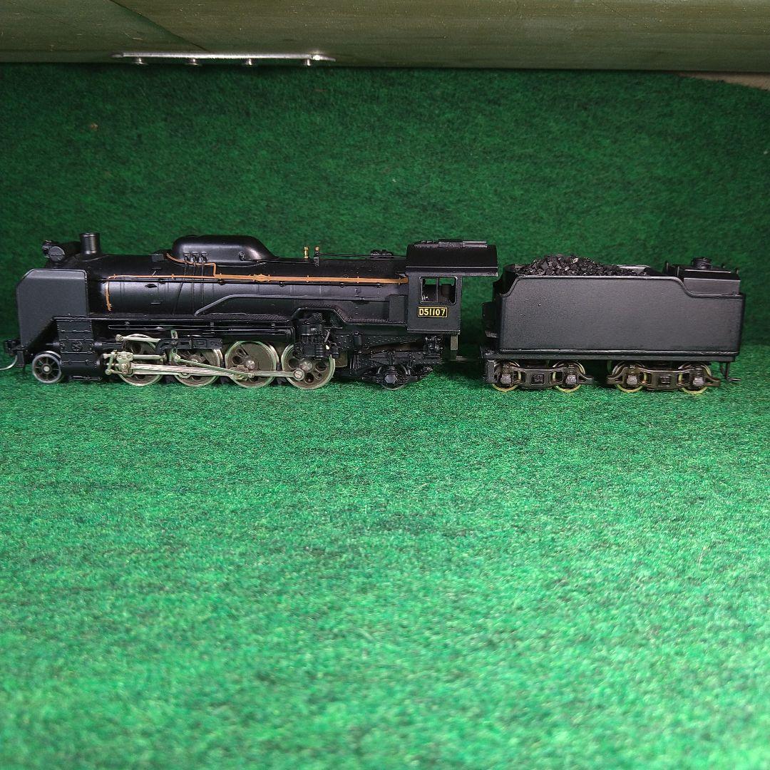 ボ*プ様 HOゲージ 　D51 金属アダチ完成品追加工