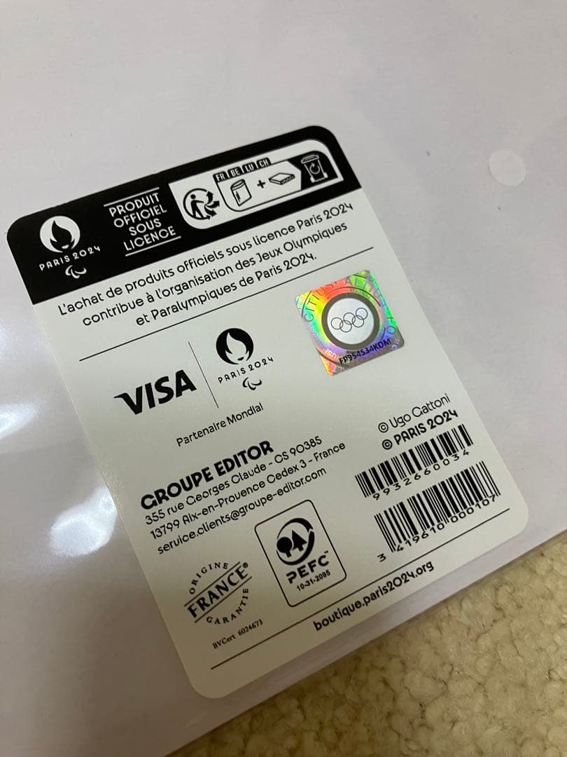 パリオリンピック　デザインパネル