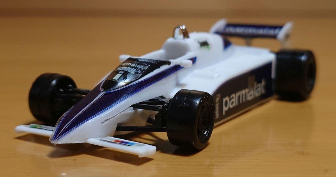 カバヤビッグワンガムBig-one GumブラバムBT50 ターボ完成品