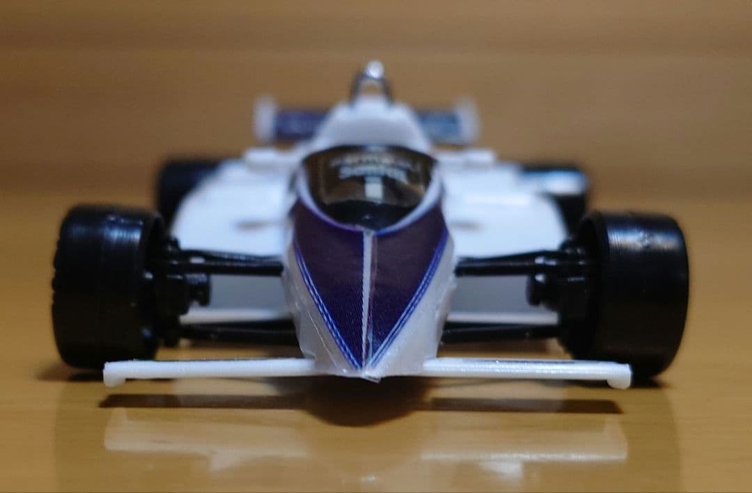 カバヤビッグワンガムBig-one GumブラバムBT50 ターボ完成品