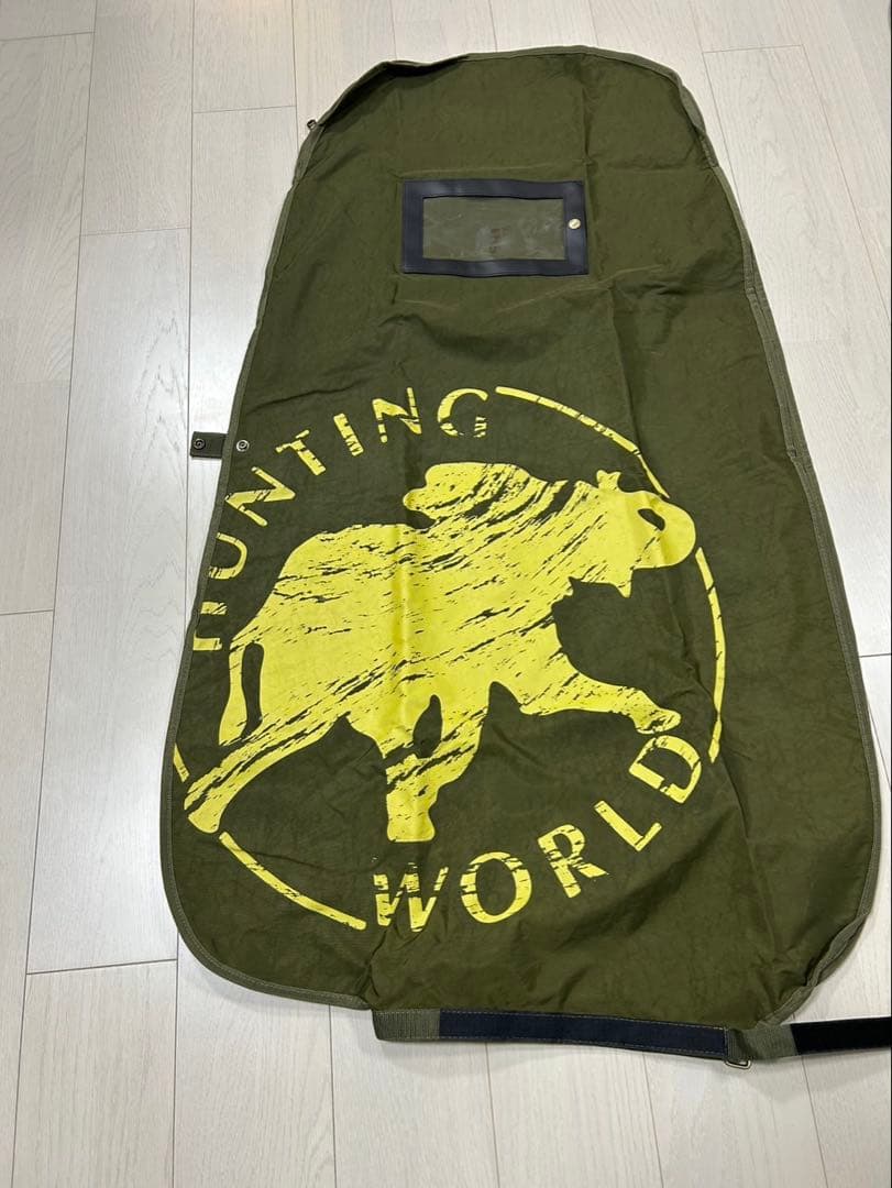 【新品】HUNTING WORLD ゴルフ キャディバッグ　トラベルカバー付き