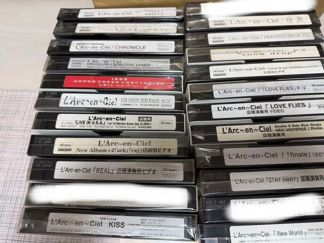 バラ売り可 店頭用 非売品 ビデオ L'Arc ラルク