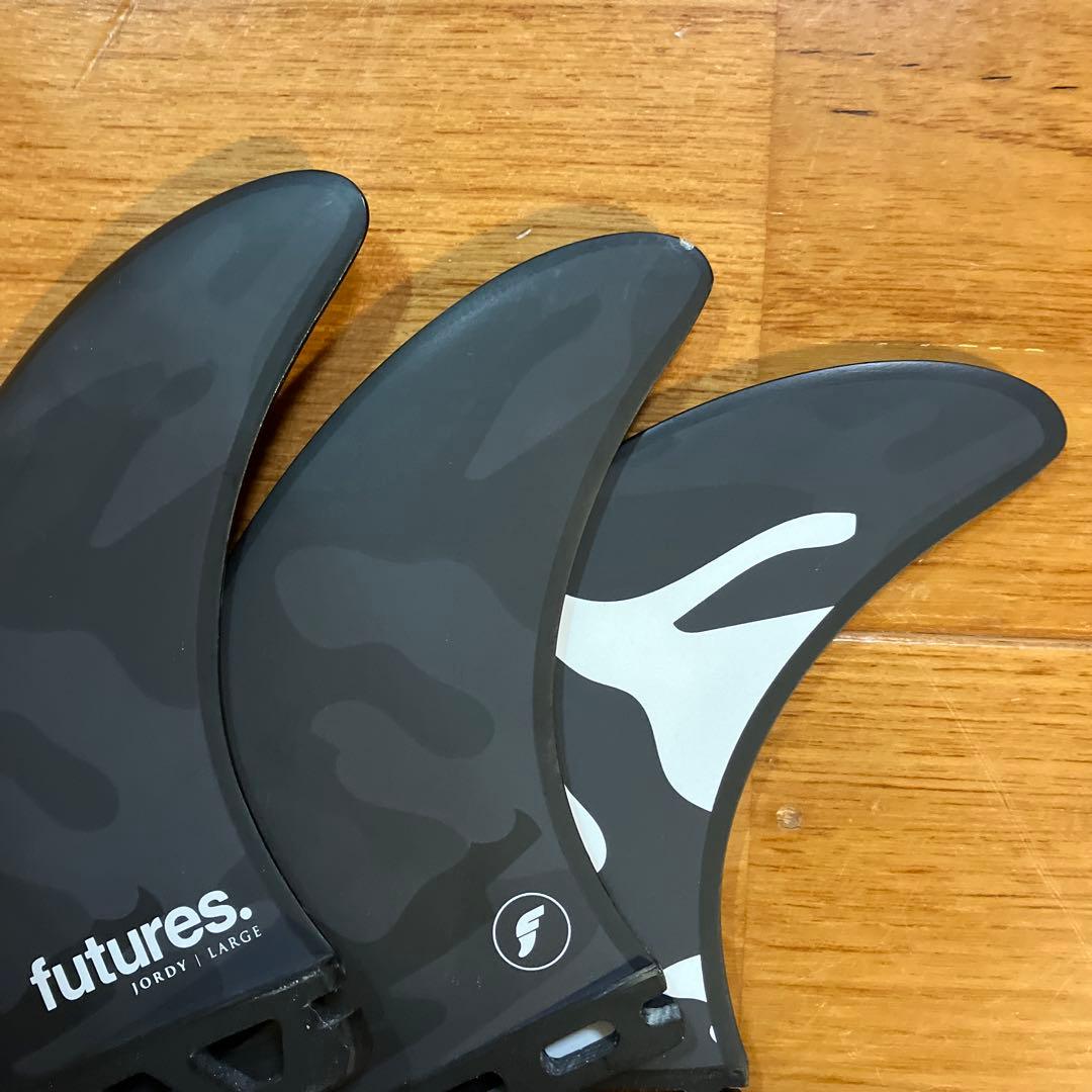 futures JORDY LARGE サーフボードフィン 3枚セット