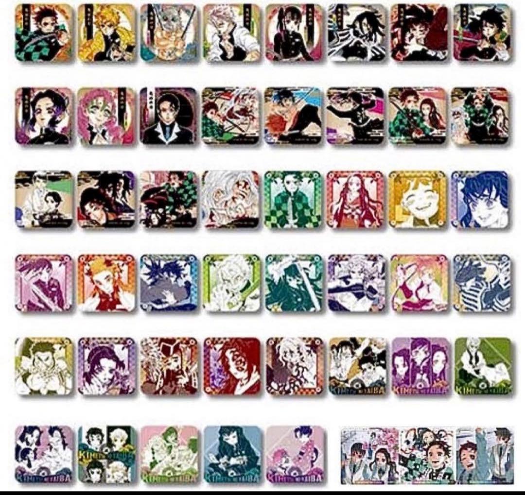 鬼滅の刃　アートコースター　第1弾　45種+BOX特典付き　コンプリート