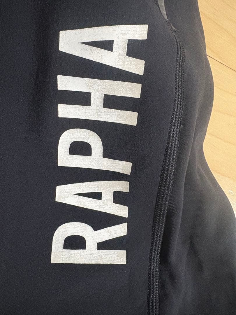 RAPHA ブラック ビブタイツ