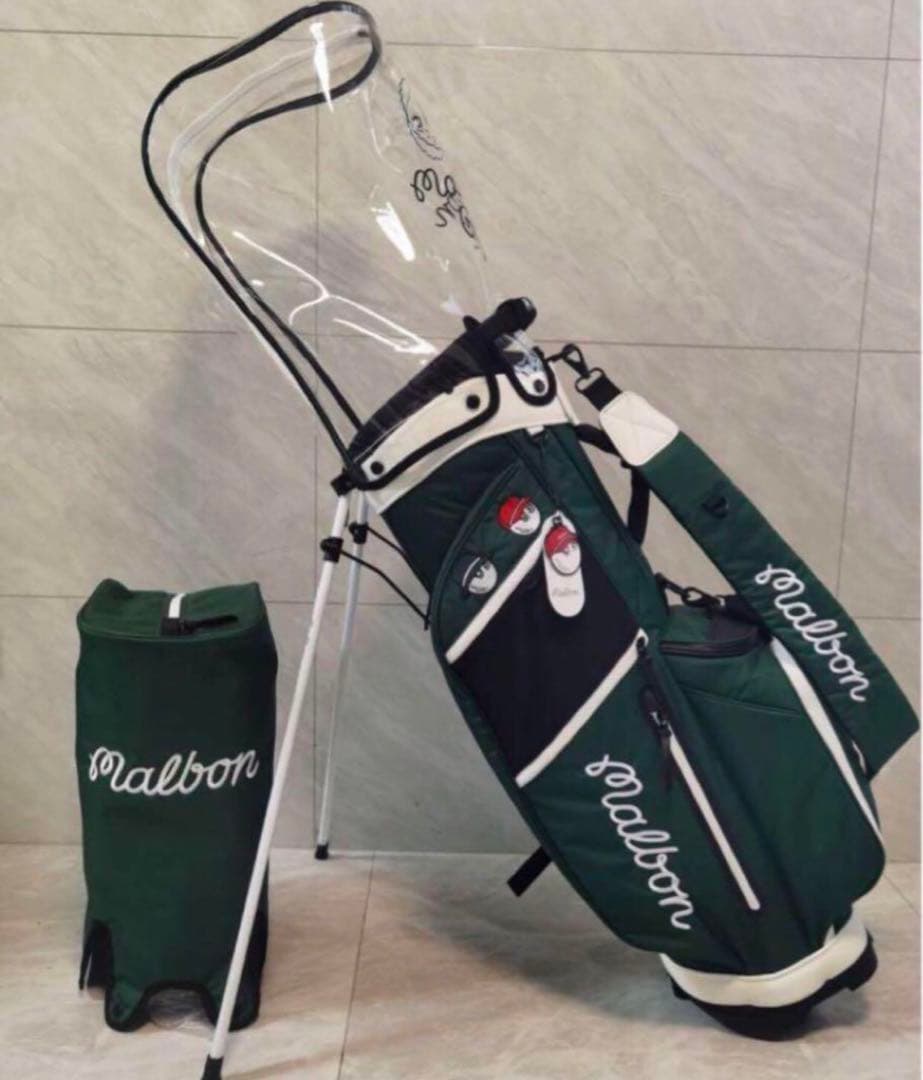 マルボン ゴルフ キャディバッグ スタンドバッグ malbon golf