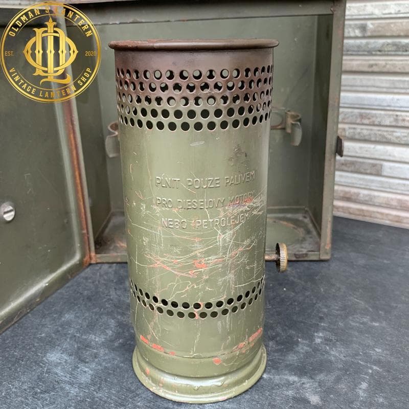 旧チェコ 軍 軍用燃料ストーブ（フィールドストーブ）