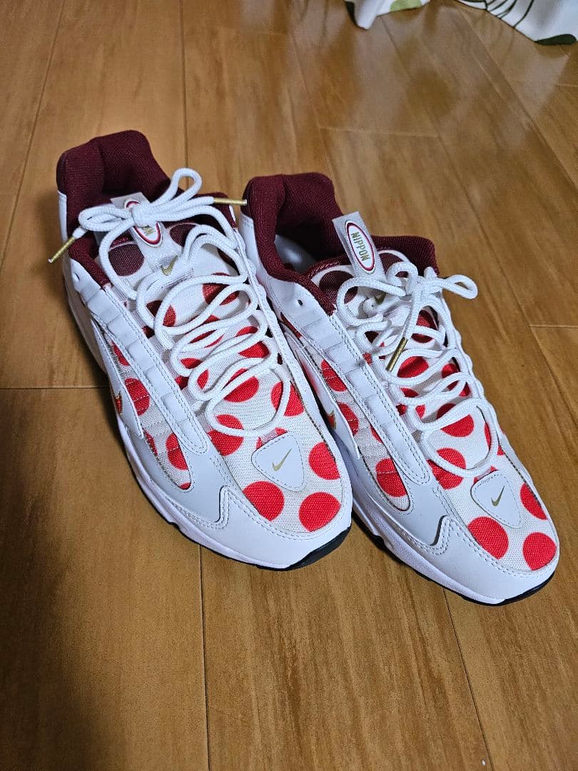 Nike ドット柄 ランニングシューズ、サイズ30センチ