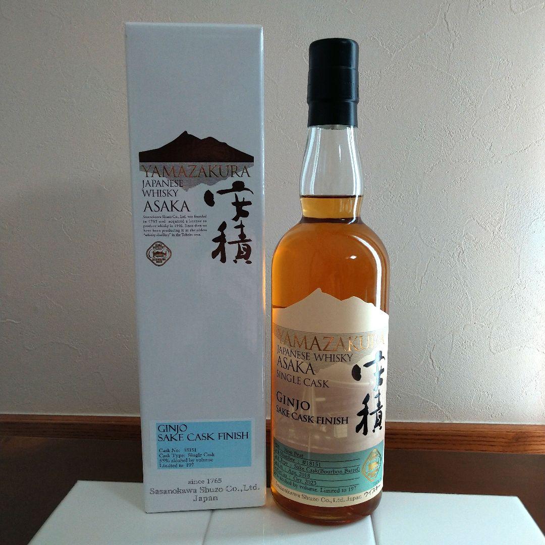 シングルカスク安積　吟醸サケカスクフィニッシュ