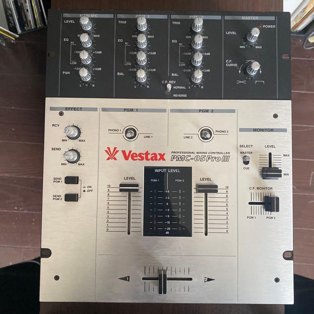 Vestax PMC-05Pro III DJミキサー / ジャンク品