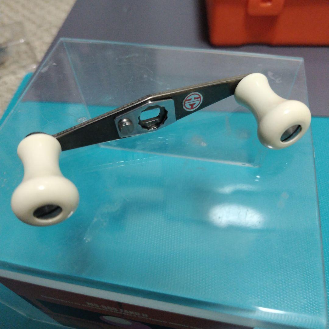 最終価格ハネダクラフト チタンハンドル 右巻き用 アブガルシア アンバサダー