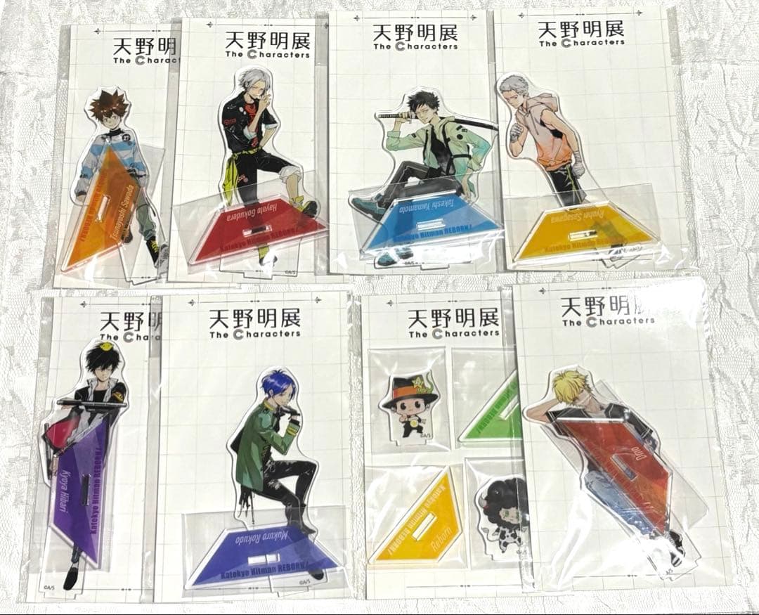 家庭教師ヒットマンREBORN！　アクリルスタンド　天野明展　ボンゴレファミリー