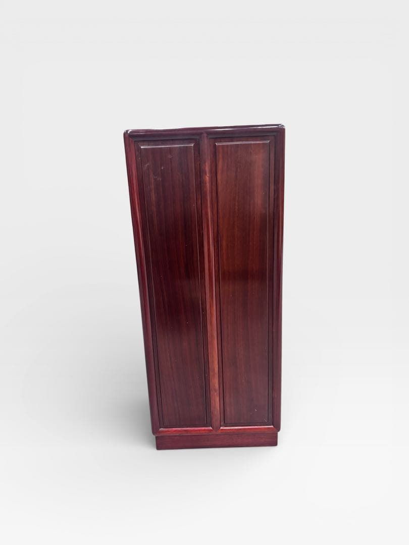 螺鈿家具 螺鈿細工 唐木 花梨 引き出し 7段 チェスト 無垢材　ラデン細工