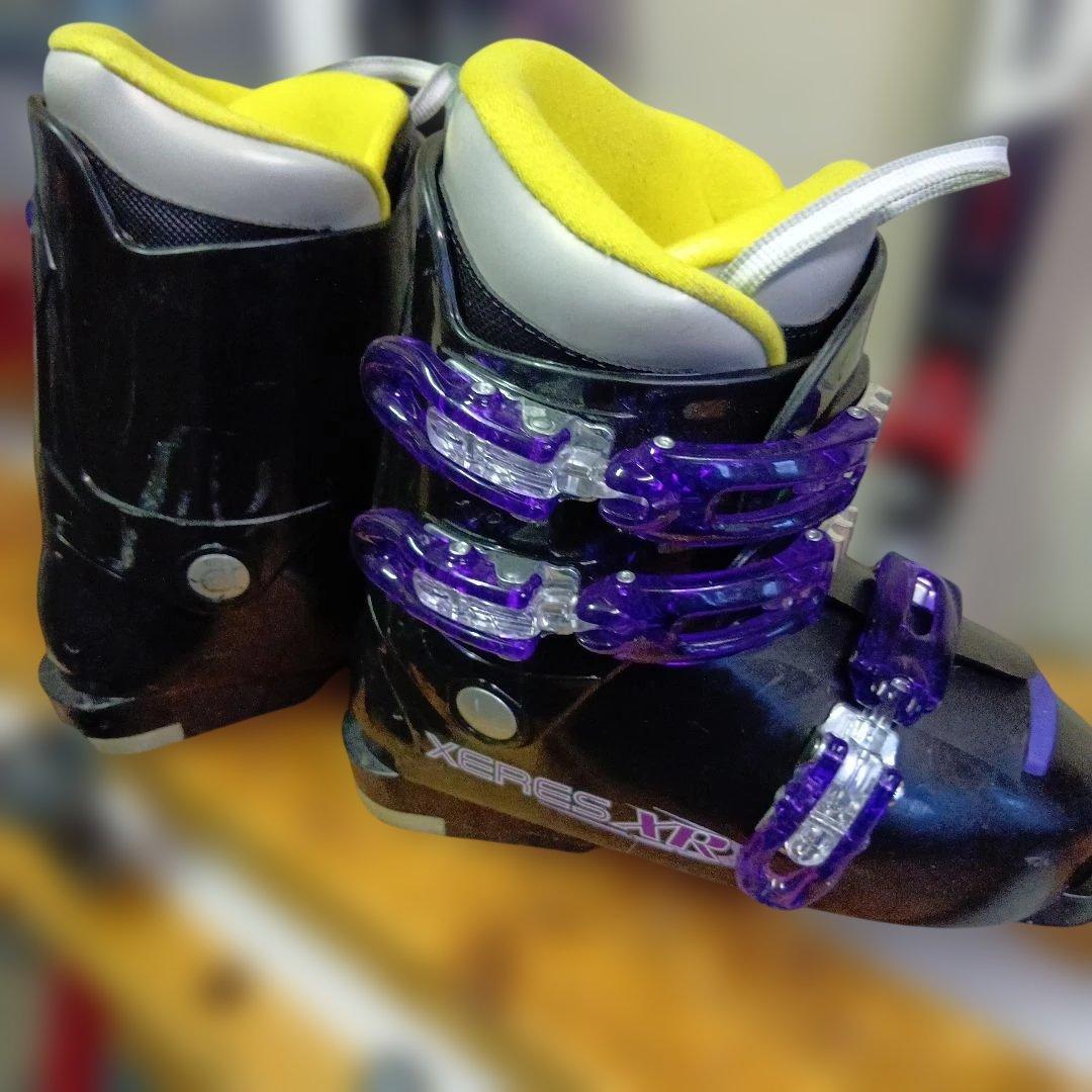 メンテナス済…調整済 HEAD TEAM スキー板とブーツ 117cm…23cm