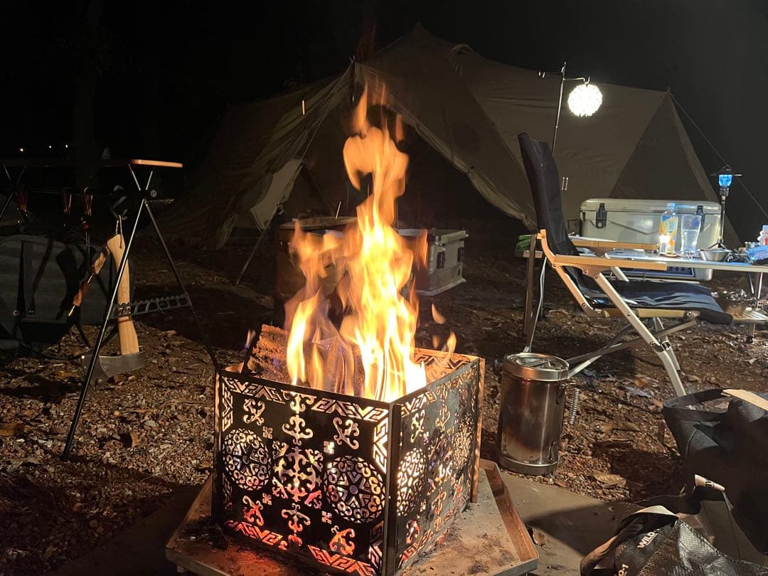 藤原組 焚き火台「はじまり」キャンプ アウトドア 焚火台　定価57,000円