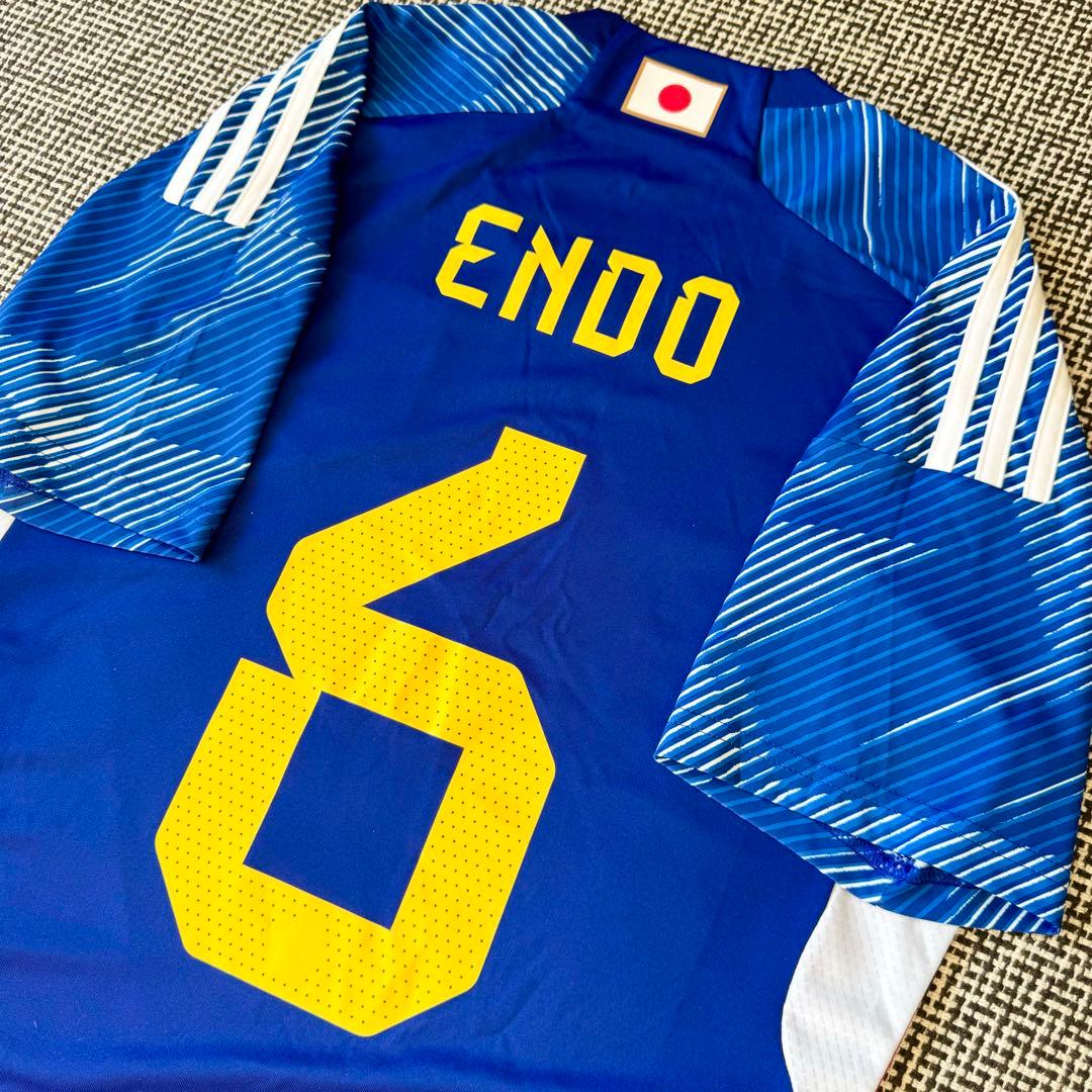 【正規品】遠藤航 ＃６ 日本代表 ２０２２（H）カタールW杯モデル