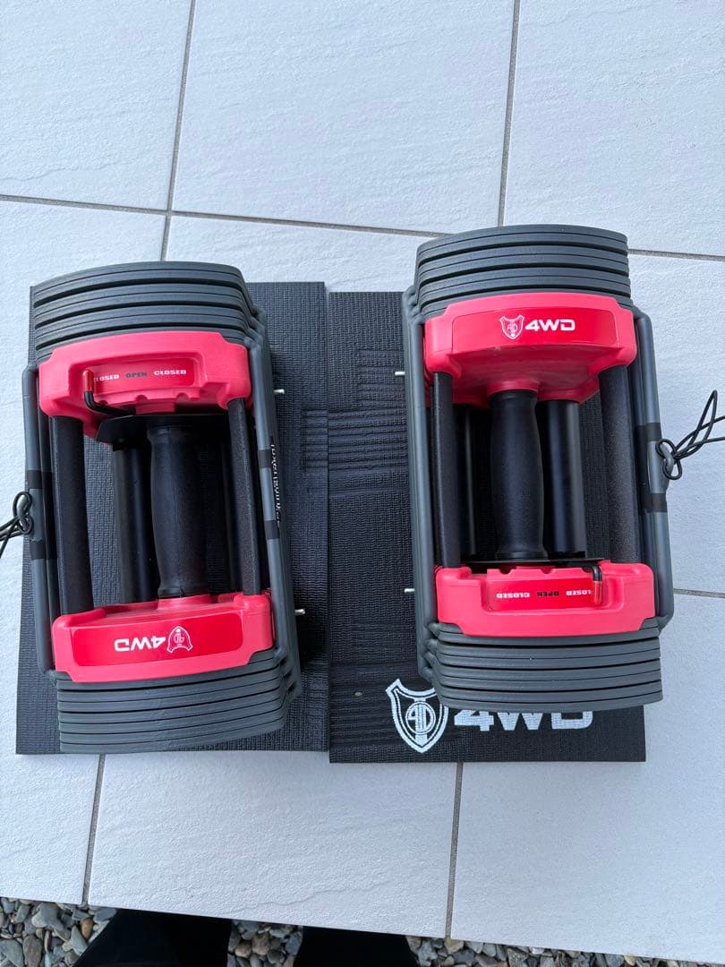 可変式ダンベル/ベンチセット