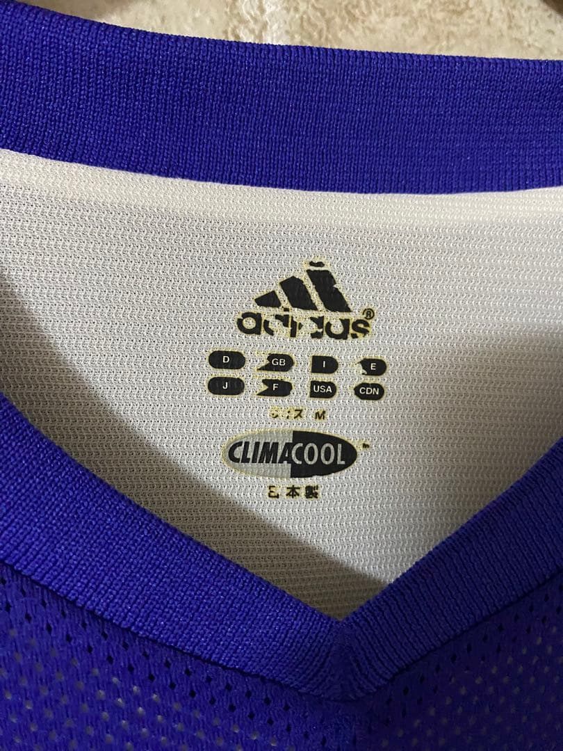 ビンテージ　00s 2002年　adidas メンズM ユニフォーム　森岡隆三
