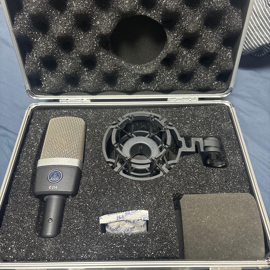 AKG C214 コンデンサーマイク 正規品 動作確認済み