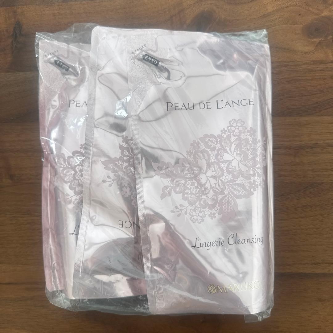 【値下げ交渉可】新品　ポー・ド・ランジェ ランジェリークレンジング レフィル3個