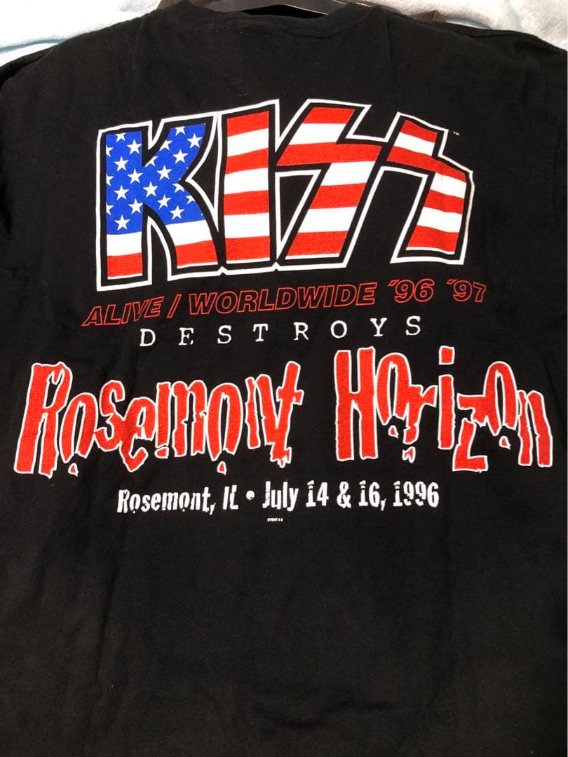 90s kiss alive ヴィンテージ バンドtシャツ 古着 山田蓮