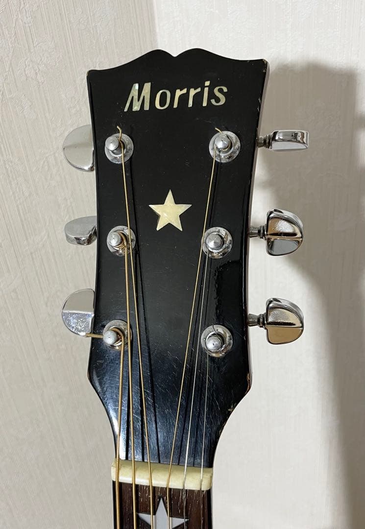 morris モーリス WJ-30 アコースティックギター 星インレイ